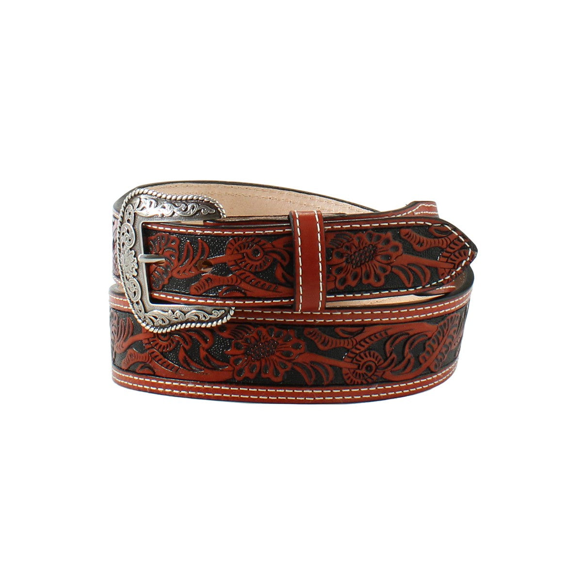 M&F - NOCONA TOOLED LEATHER WESTERN BELT - N2496908