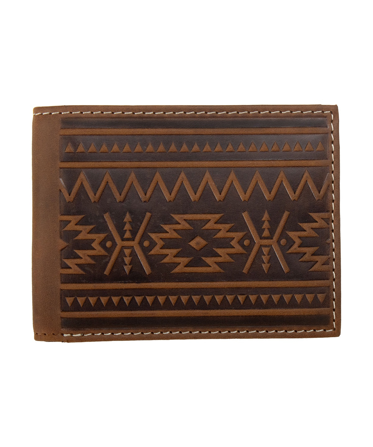 M&F - BI-FOLD WALLET BROWN TRIBAL - N500049344