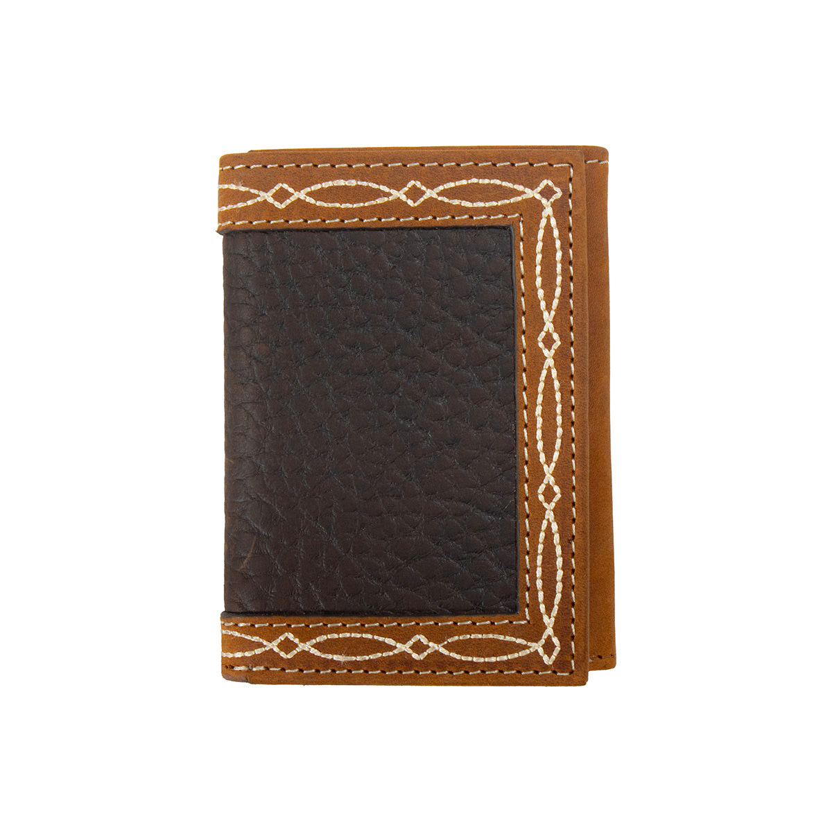 M&F - NOCONA TRI-FOLD BOOT STITCH EDGE WALLET