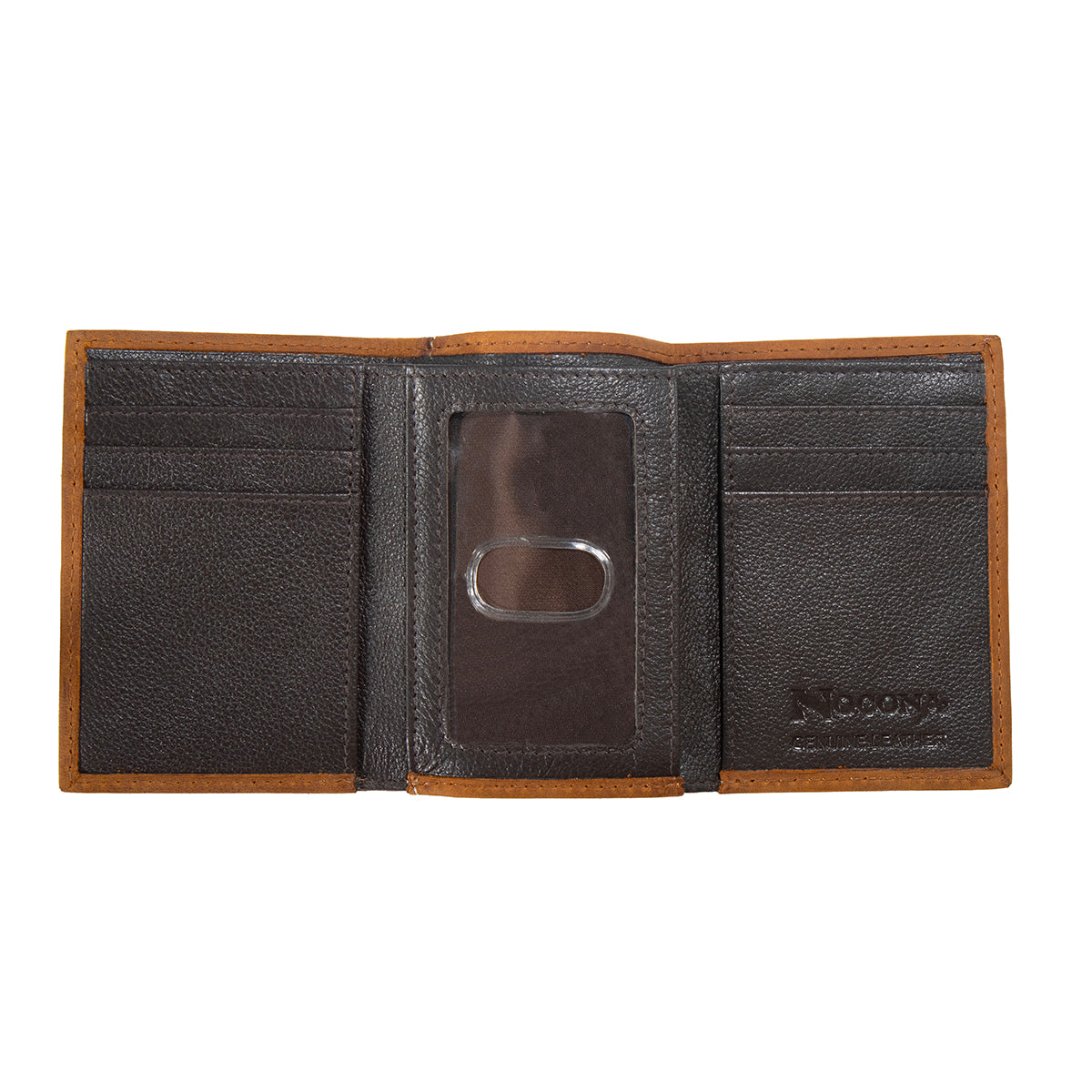M&F - NOCONA TRI-FOLD BOOT STITCH EDGE WALLET