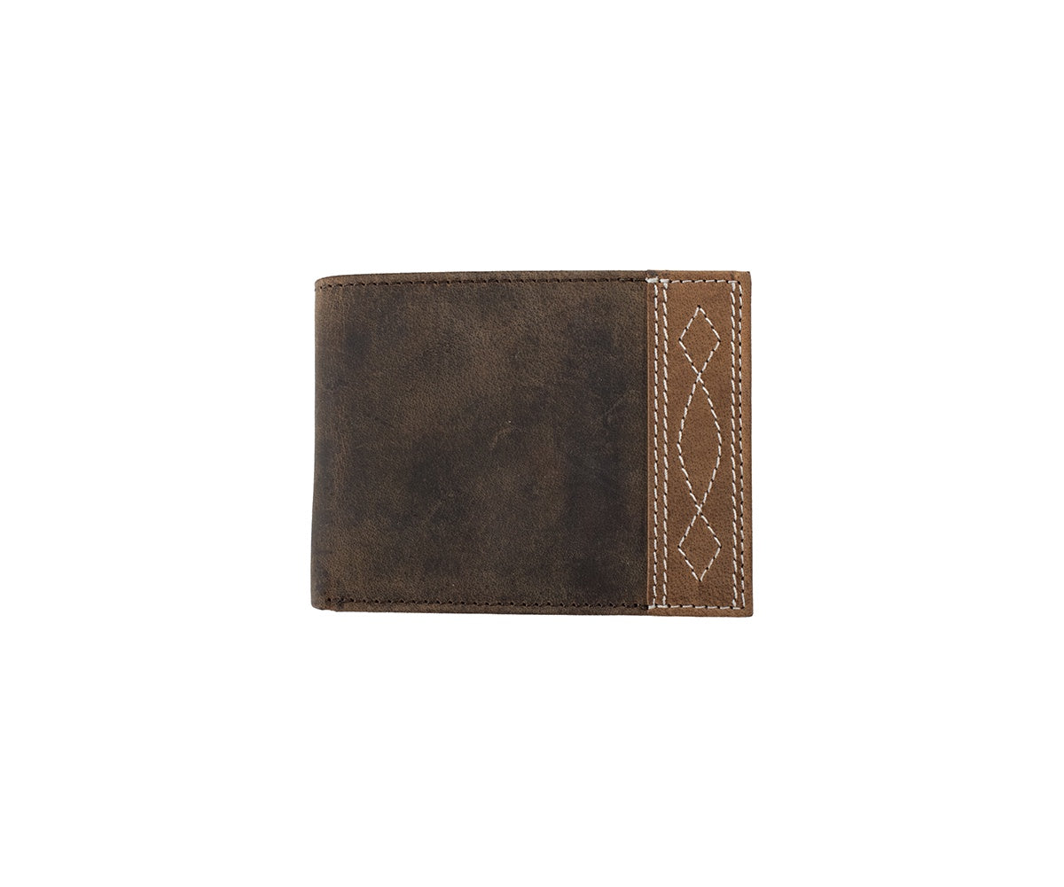 M&F - NOCONA TOP GRAIN REMOVEABLE PASSCASE WALLET