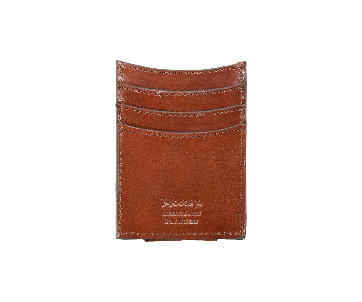 M&F - NOCONA TOOLED LEATHER CARD CASE - BLUE