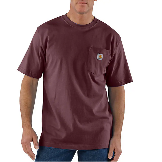 CARHARTT - LOOSE FIT HEAVYWEIGHT SHORT-SLEEVE POCKET T-SHIRT - K87-PRT