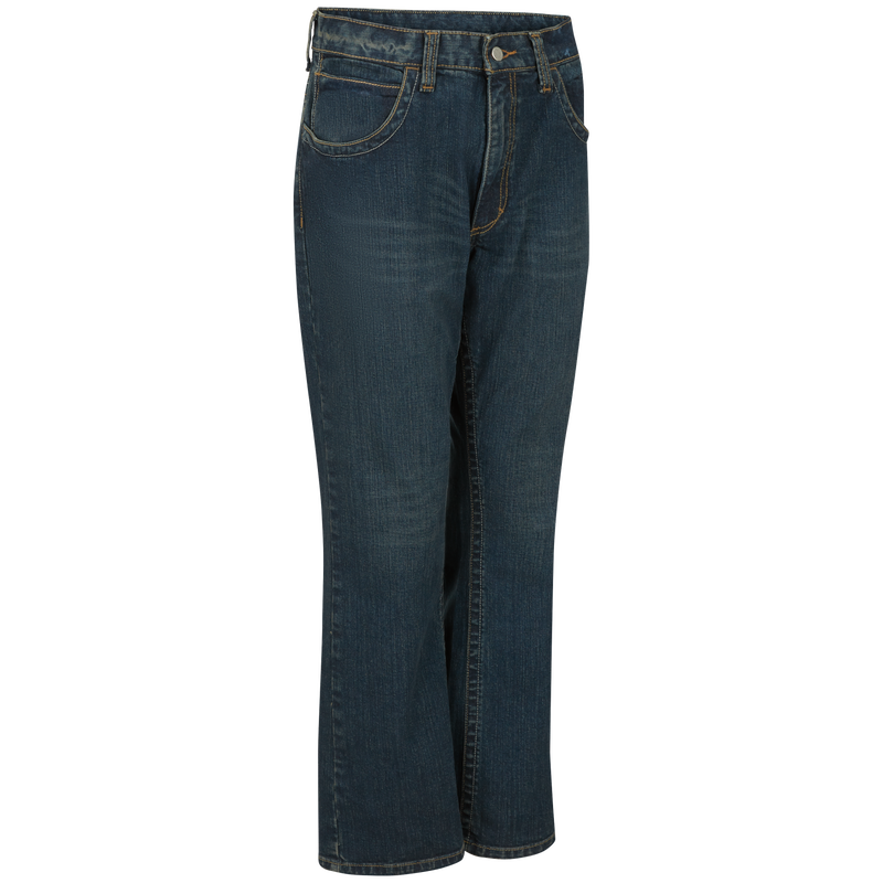 BULWARK FR - MEN'S RELAXED FIT BOOTCUT JEAN WITH STRETCH - AMERICAN MADE - PSJ2SD2