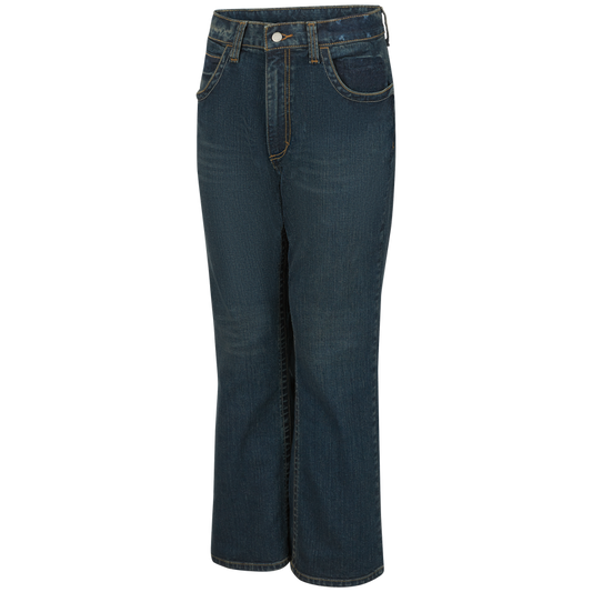 BULWARK FR - MEN'S RELAXED FIT BOOTCUT JEAN WITH STRETCH - AMERICAN MADE - PSJ2SD2