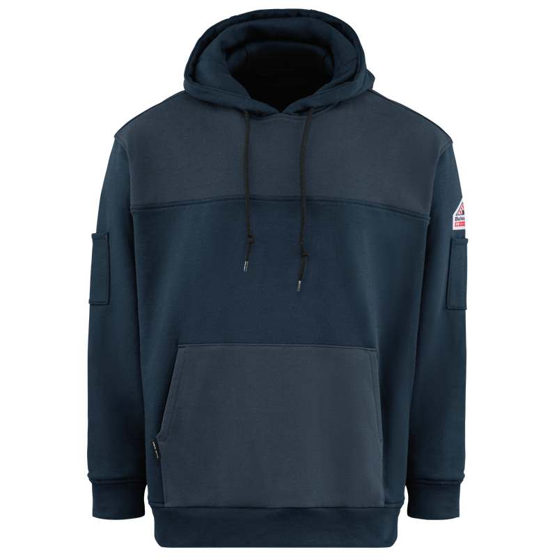 BULWARK FR - MEN'S FR FLEECE HOODIE - AMERICAN MADE - SMM4NV3