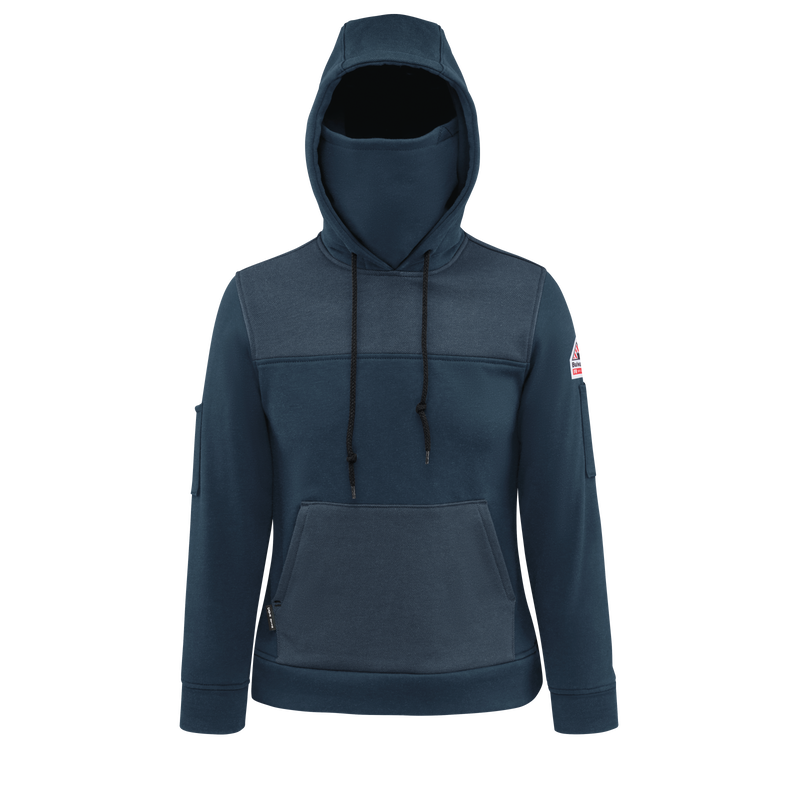 BULWARK FR - WOMEN'S FR FLEECE HOODIE - AMERICAN MADE - SMM5NV2