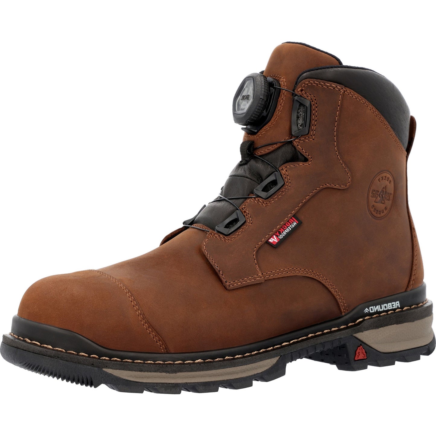 ROCKY - ROCKY RAMS HORN BOA WORK BOOT - WATERPROOF (COMPOSITE TOE) - RKK0390