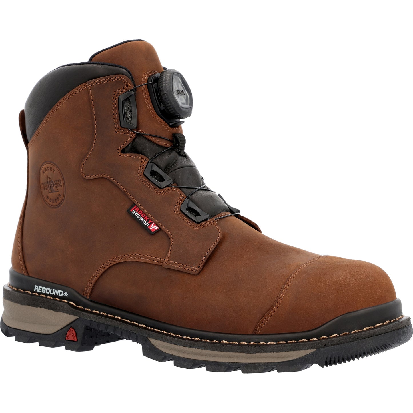 ROCKY - ROCKY RAMS HORN BOA WORK BOOT - WATERPROOF (COMPOSITE TOE) - RKK0390