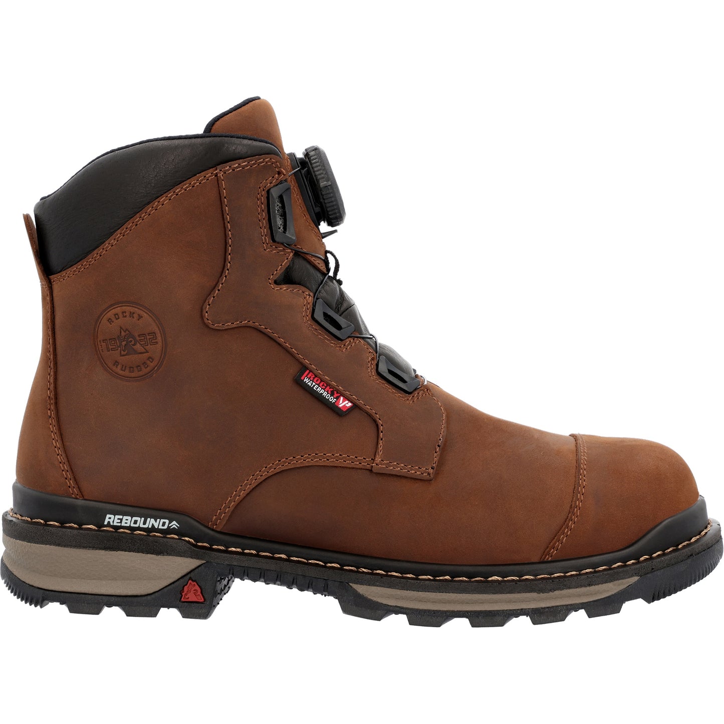 ROCKY - ROCKY RAMS HORN BOA WORK BOOT - WATERPROOF (COMPOSITE TOE) - RKK0390