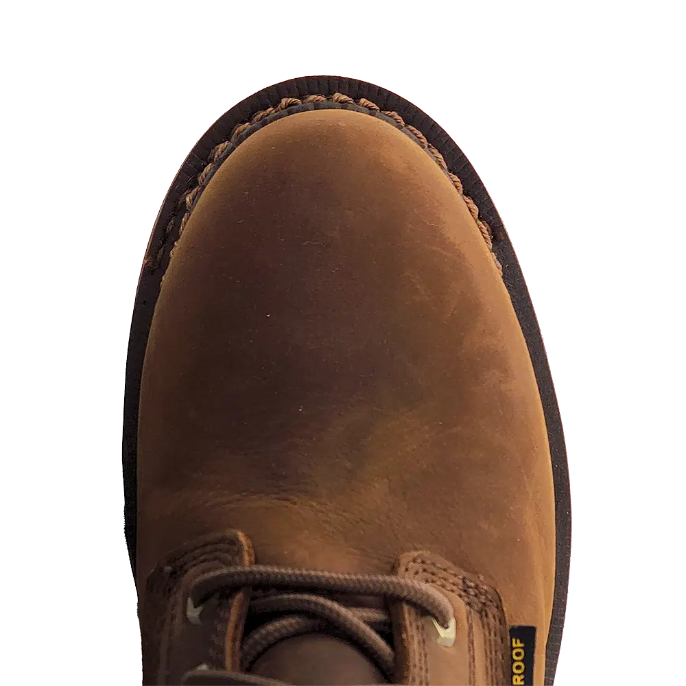 R. WATSON - 8" PEANUT COWHIDE / PEANUT COWHIDE LACE UP - WATERPROOF