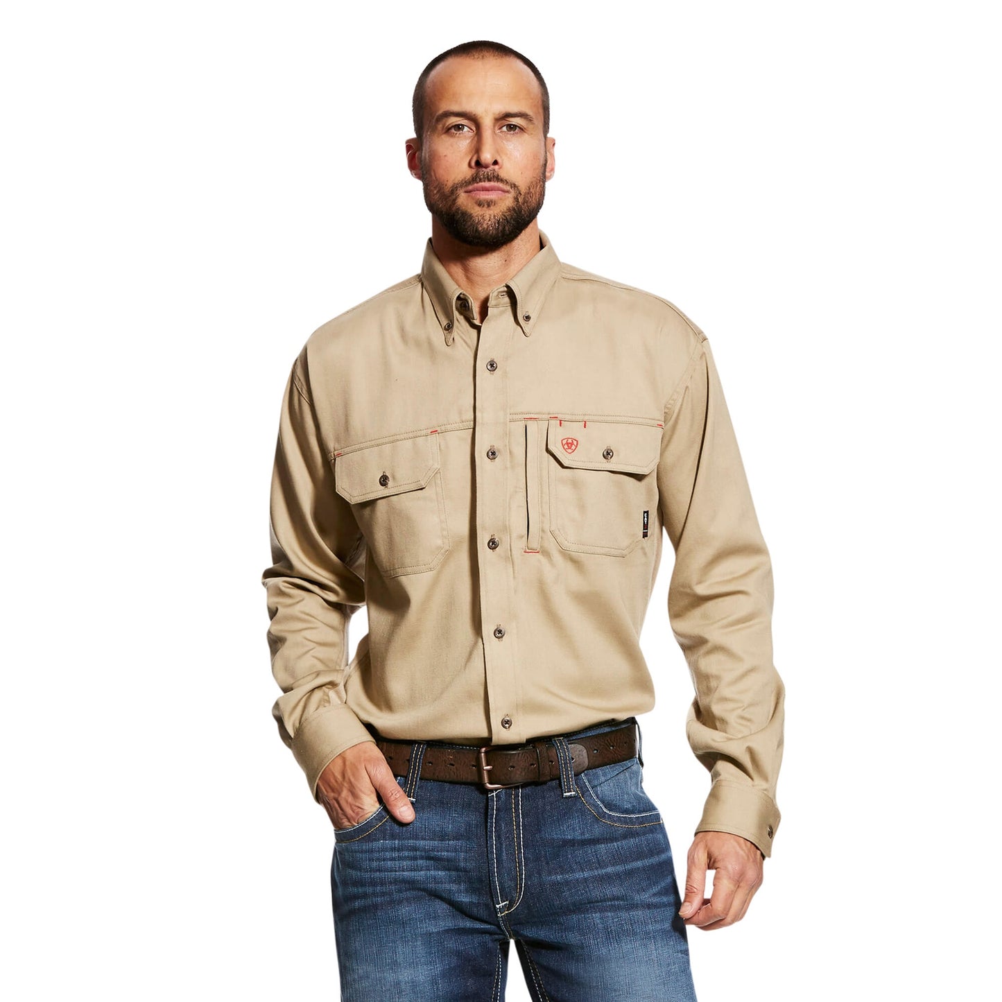 ARIAT FR - FR SOLID VENT WORK SHIRT - 10025402