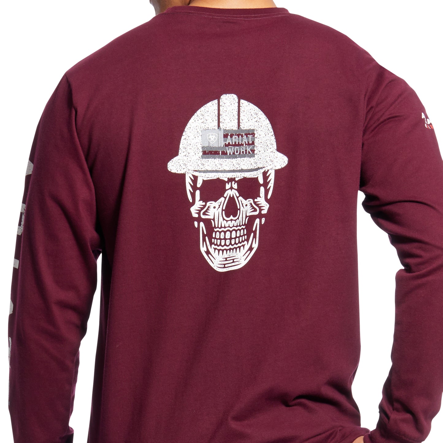 ARIAT FR - ROUGHNECK SKULL LOGO T-SHIRT - 10026435