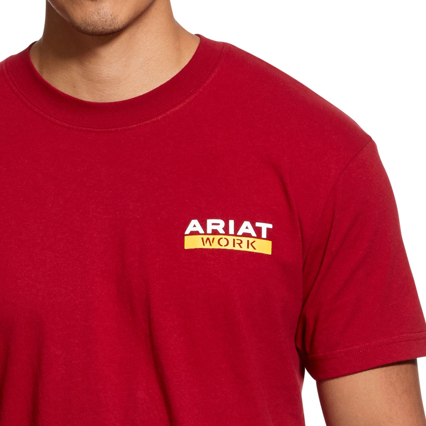 ARIAT - REBAR COTTON STRONG ROUGHNECK SS T-SHIRT - 10030302