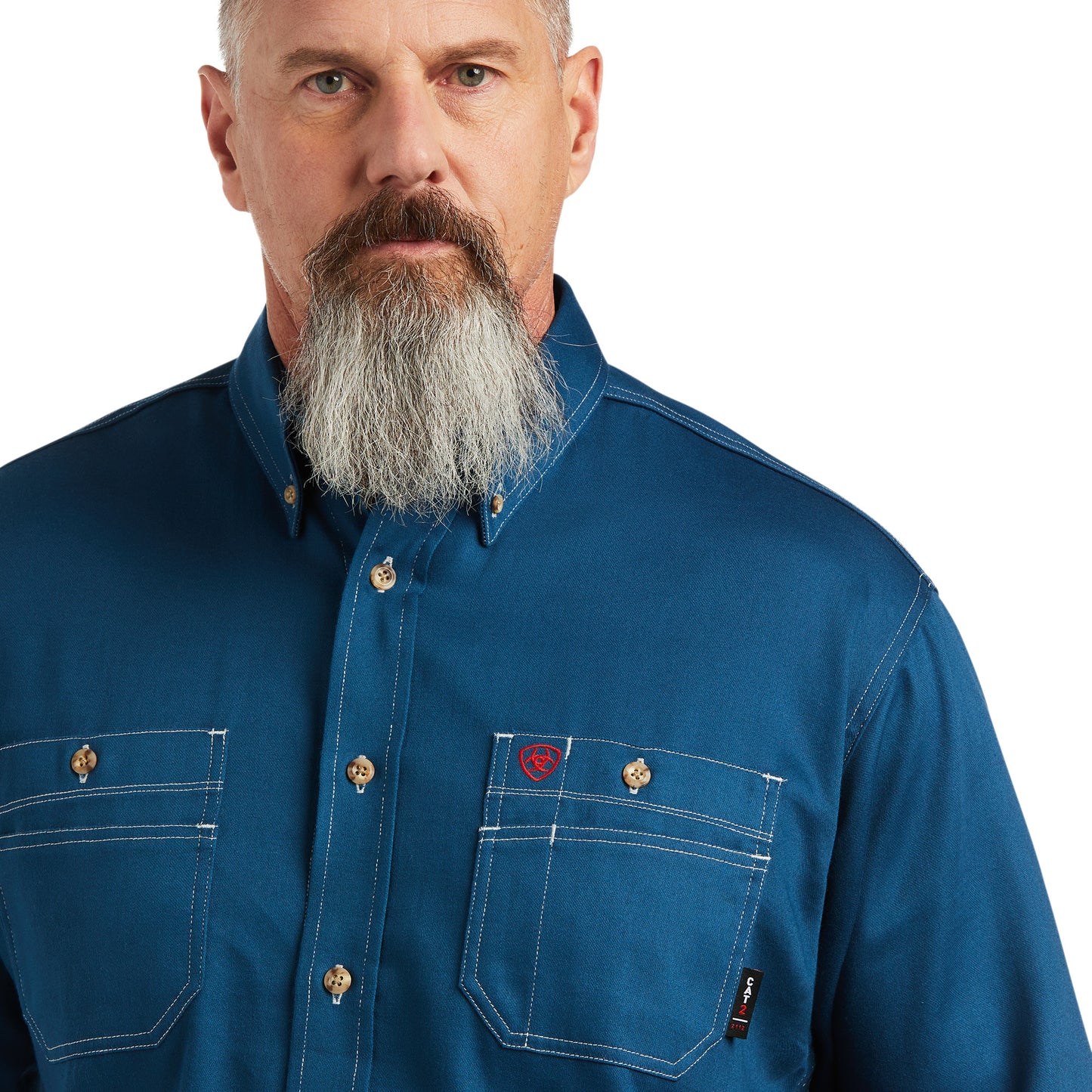 ARIAT FR - MENS FR VENTED LS WORK SHIRT - 10039428