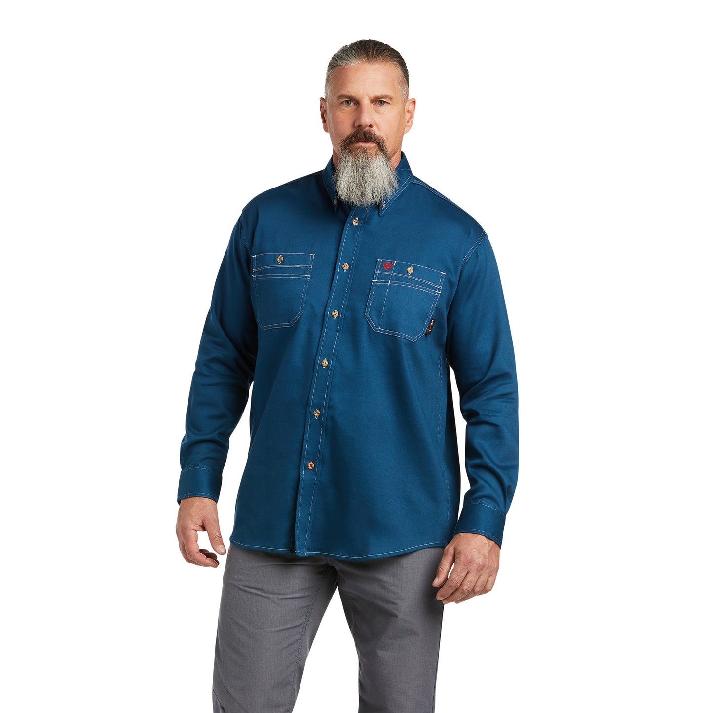 ARIAT FR - MENS FR VENTED LS WORK SHIRT - 10039428