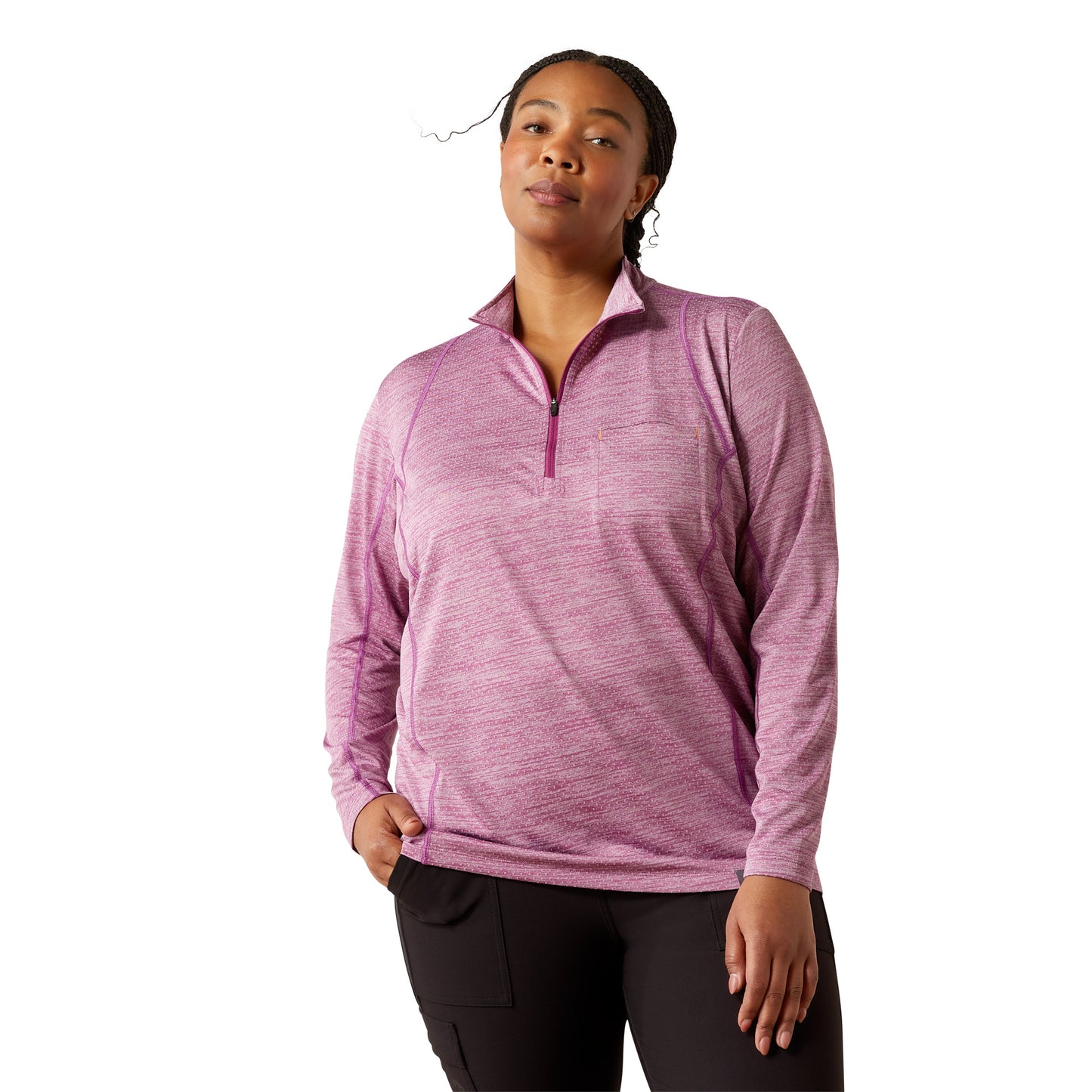 ARIAT - WOMEN'S REBAR EVOLUTION 1/2 ZIP TOP - 10055225