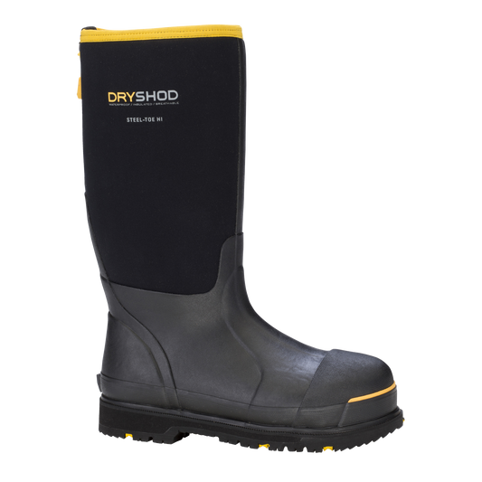 DRYSHOD - STEEL TOE HI - STT-UH-BK