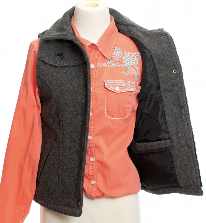 WYOMING TRADERS - WOMENS MONTANA WOOL VEST