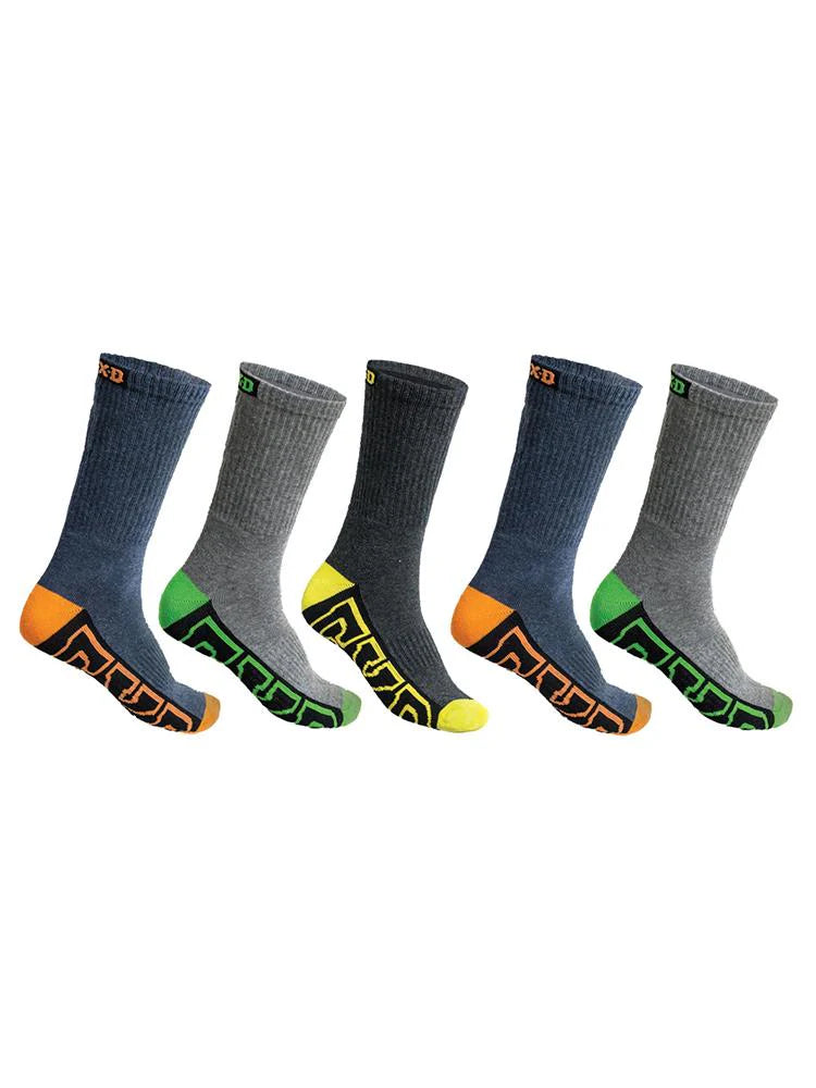 FXD - CREW SOCK 5 PACK - SK-1