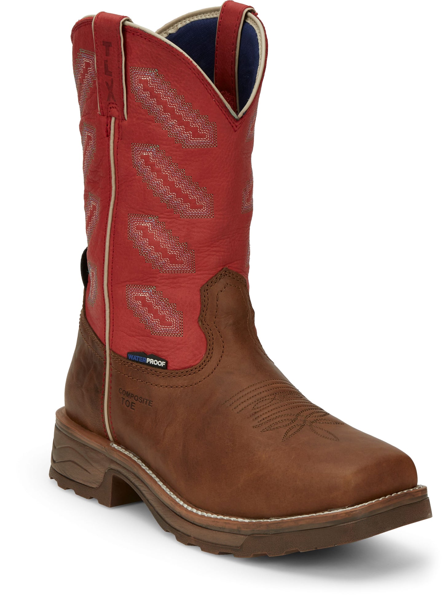 TONY LAMA - 11" ENERGY WORK BOOT - WATERPROOF (COMPOSITE TOE) - TW3400