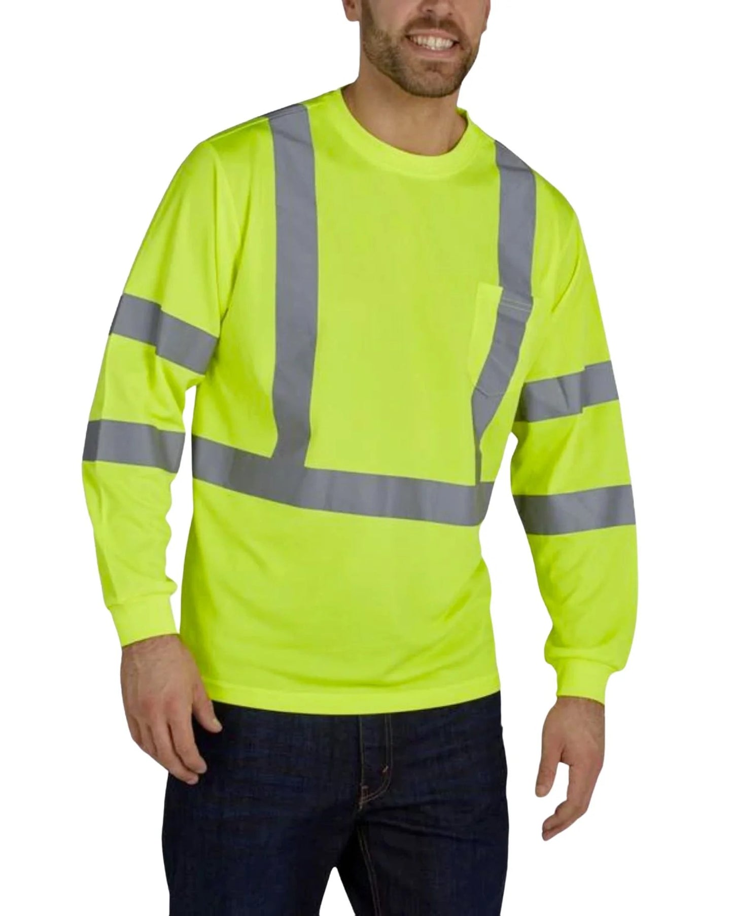 UTILITY PRO - HIVIS LONG SLEEVE TEE - PROTECTED WITH PERIMETER™ INSECT GUARD - UHV867X