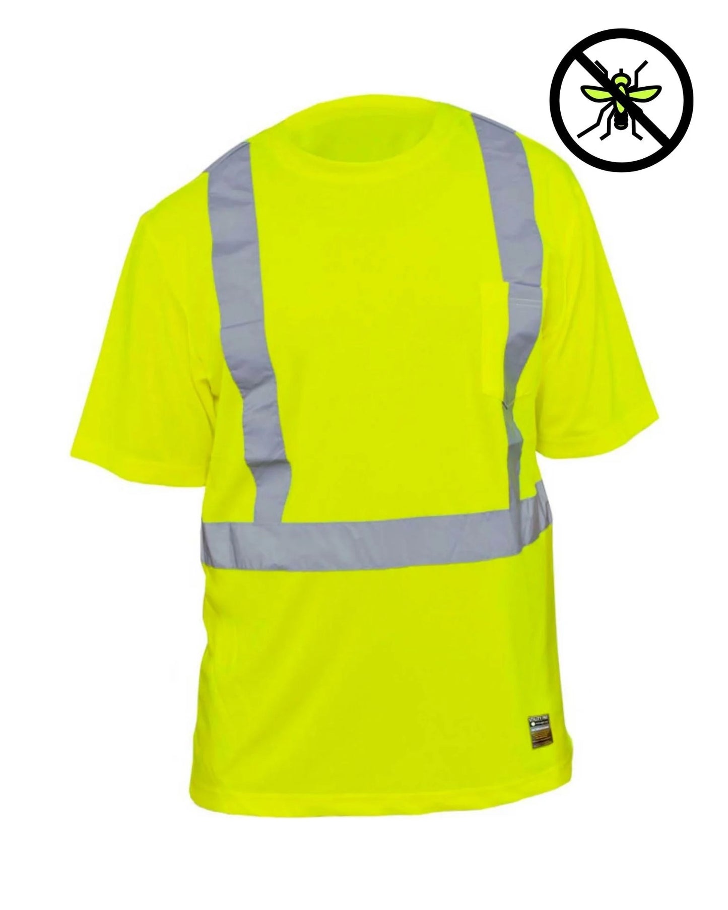 UTILITY PRO - HIVIS SHORT SLEEVE TEE - PROTECTED WITH PERIMETER INSECT GUARD - UHV868X