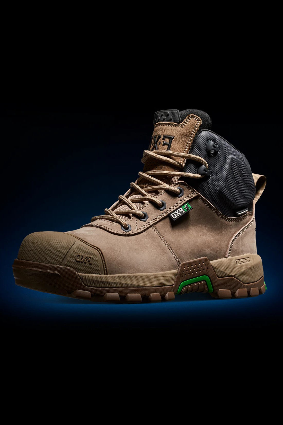 FXD - 4.5" MID CUT WORK BOOT - WATERPROOF (COMPOSITE TOE) - WB2WP