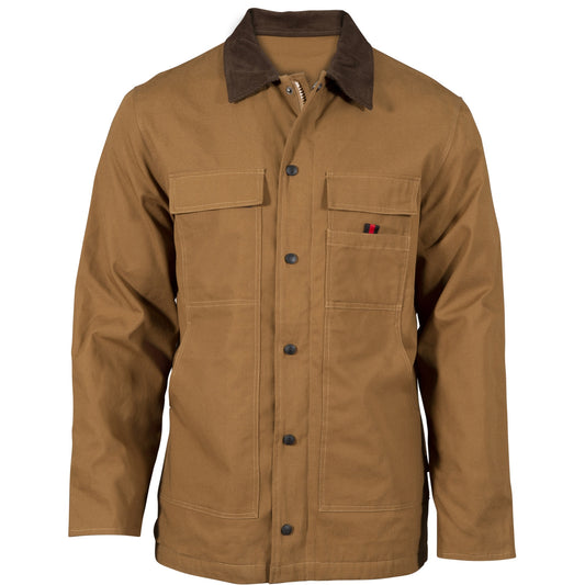 ROCKY - TAN WORKSMART RANCH COAT W/ COLLAR - WW00059
