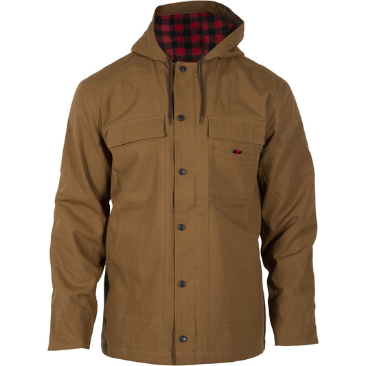 ROCKY - TAN WORKSMART RANCH COAT W/ HOOD - WW00060