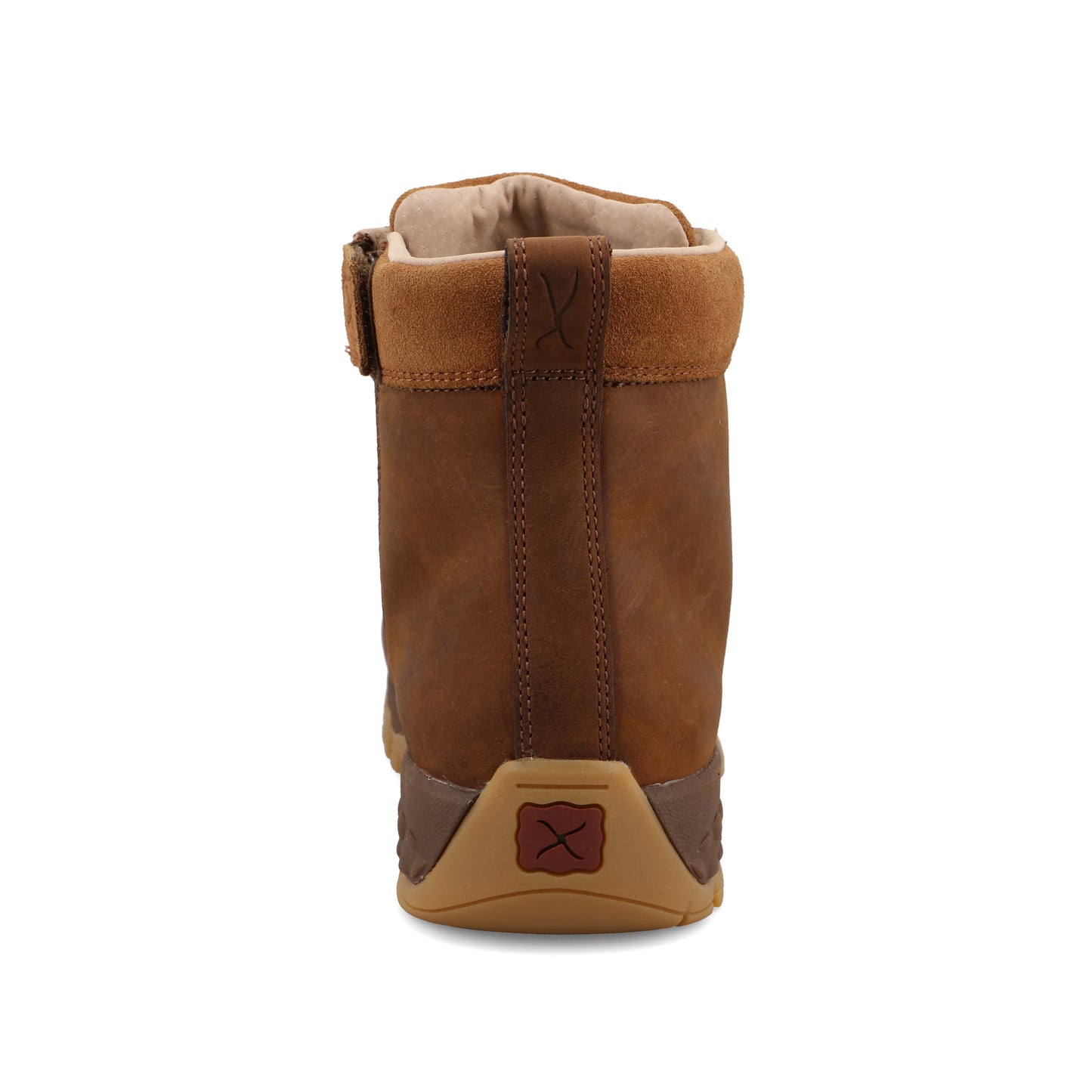 TWISTED X - 4" WORK BOOT - OILED SADDLE (ALLOY TOE) - WXCA002