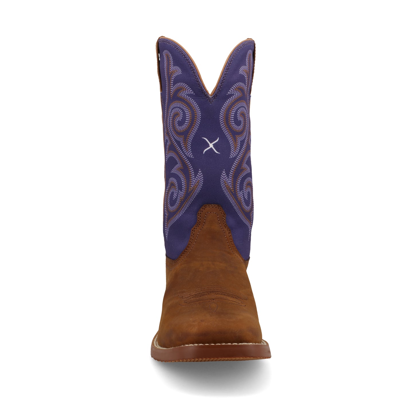 TWISTED X - 11" TECH X BOOT WOMEN'S - DISTRESSED SADDLE & IRIS - WXTR009