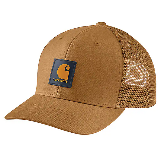 CARHARTT - RUGGED FLEX TWILL MESH-BACK LOGO PATCH CAP - 105216-B65