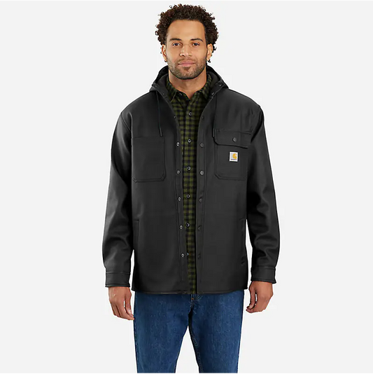 CARHARTT - RAIN DEFENDER RELAXED FIT HEAVYWEIGHT HOODED SHIRT JAC - 105022-N04