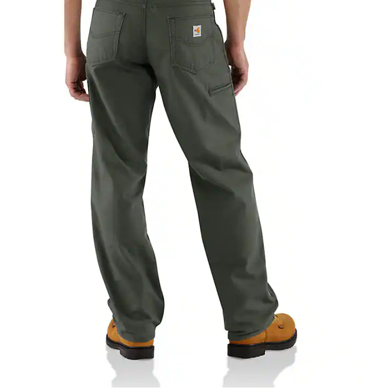 CARHARTT FR - FLAME RESISTANT MIDWEIGHT CANVAS PANT-LOOSE FIT - FRB159-MOS