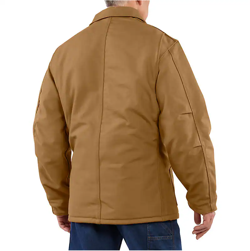 CARHARTT FR - FLAME RESISTANT DUCK CANVAS QUILT LINED COAT - 101618