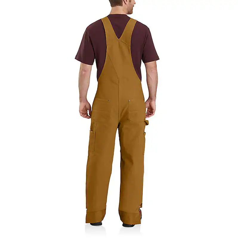 CARHARTT - LOOSE FIT WASHED DUCK INSULATED BIB OVERALL - 104031