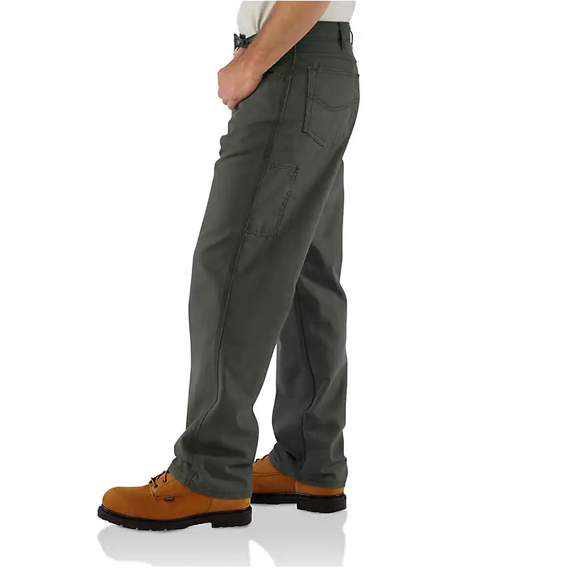 CARHARTT FR - FLAME RESISTANT MIDWEIGHT CANVAS PANT-LOOSE FIT - FRB159-MOS