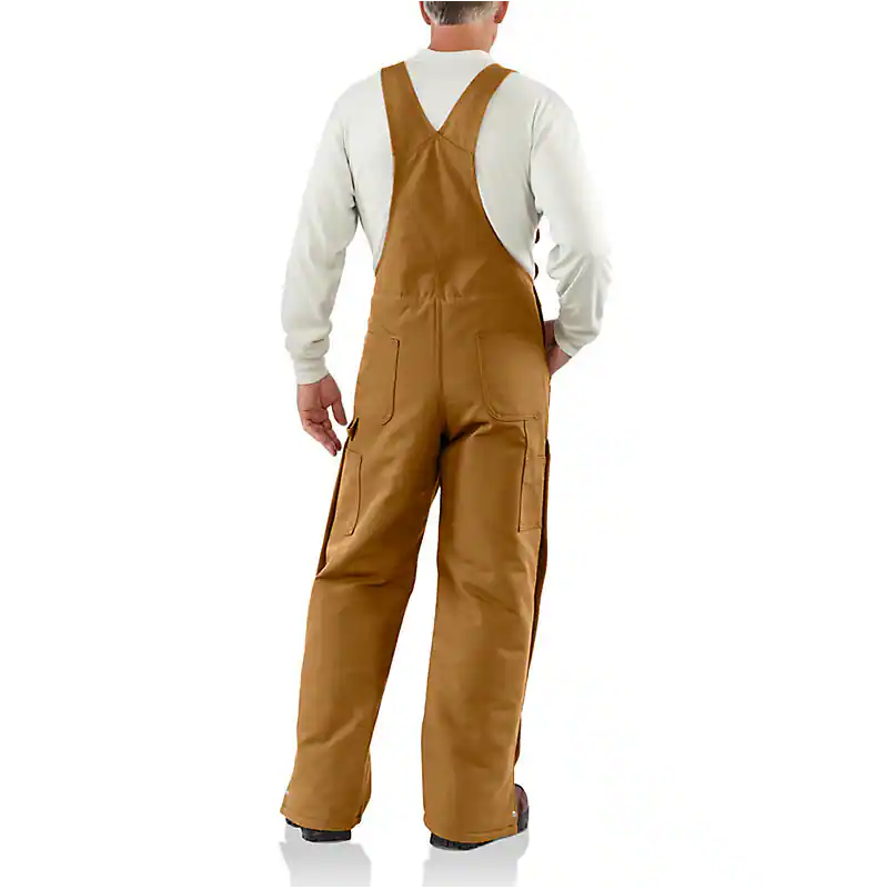 CARHARTT FR - FLAME RESISTANT LOOSE FIT DUCK INSULATED BIB OVERALL - 101626-211