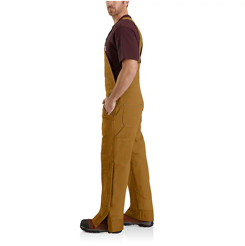 CARHARTT - LOOSE FIT WASHED DUCK INSULATED BIB OVERALL - 104031