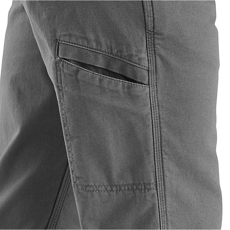 CARHARTT - RUGGED FLEX RELAXED FIT CANVAS FLANNEL LINED UTILITY WORK PANT - 103342-039