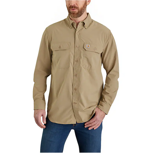 CARHARTT - FORCE RELAXED FIT LIGHTWEIGHT LONG-SLEEVE SHIRT - 105291