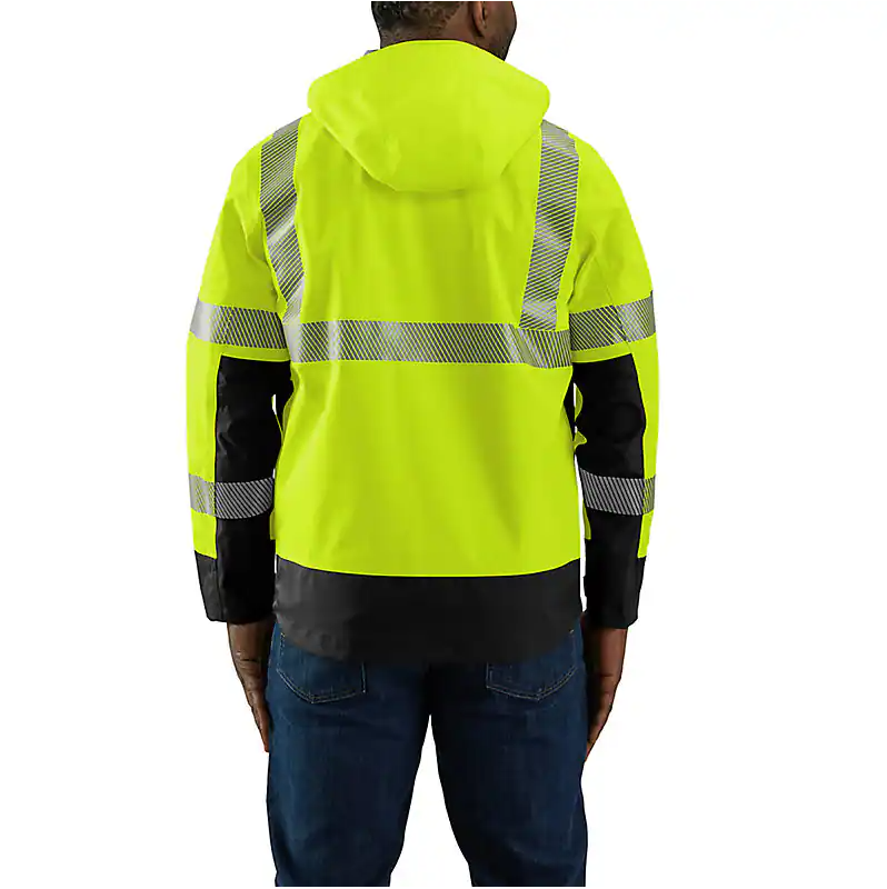 CARHARTT - HIGH VISIBILITY STORM DEFENDER LOOSE FIT LIGHT WEIGHT CLASS 3 JACKET - 105300