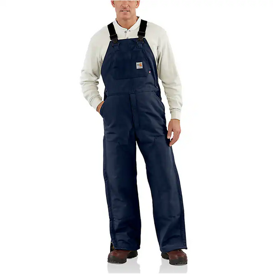 CARHARTT FR - FLAME RESISTANT LOOSE FIT DUCK INSULATED BIB OVERALL - 101626-410