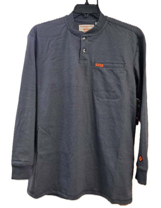 WRANGLER FR - FR FLAME RESISTANT LONG SLEEVE HENLEY