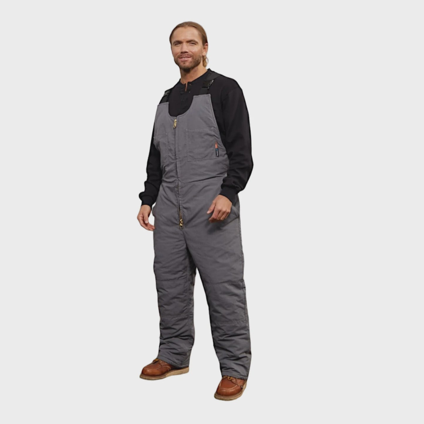 RASCO - FR INSULATED GLENGUARD BIB OVERALL - FR2638GY