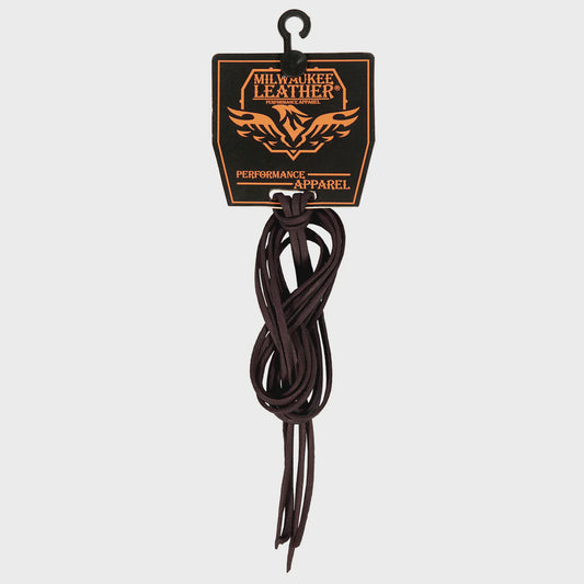 MILWAUKEE LEATHER - BROWN REPLACEMENT LEATHER SIDE LACING 72-INCH - MP7910.16